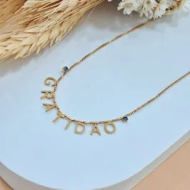 Choker gratidão