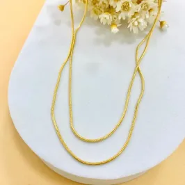 Corrente rabo de rato diamantada