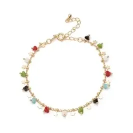 Pulseira colors com estrelinhas