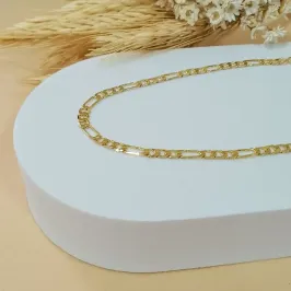 Pulseira masculina três por um elos pequenos