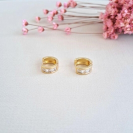 Argolinha Charme 3 pedras