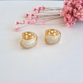 Argolinha Cravejada 7 Fileiras G