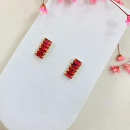 Brinco riviera color pink