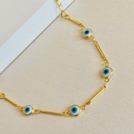 Choker olho grego