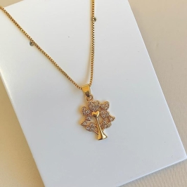 Colar Arvore da Vida Corações