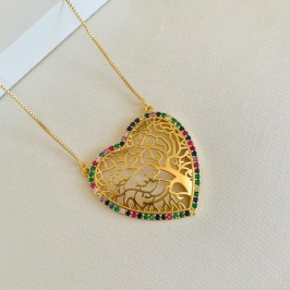 Colar Floresta Encantada Colors