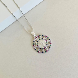 Colar Nossa Senhora de Fatima colors