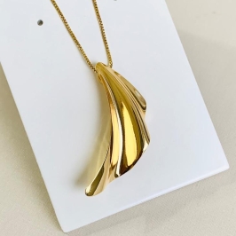 Colar Orgânico Asa Grande