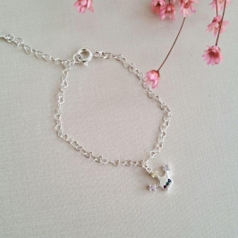 Pulseira Infantil Coroa Cravejada Colors