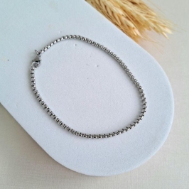 Pulseira masculina pipoca aço inoxidável