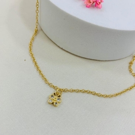 Tornozeleira borboleta delicada