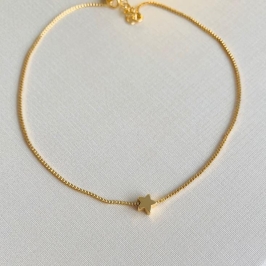 Tornozeleira estrela lisa