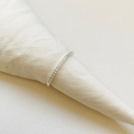 Anel aparador cravejado