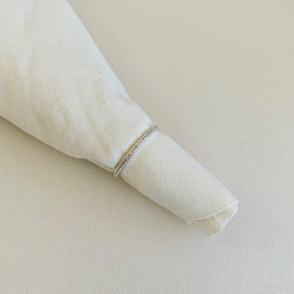 Anel aparador inteiro cravejado