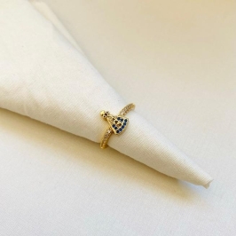 Anel cravejado nossa senhora