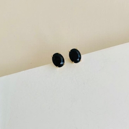 Brinco black zirconia