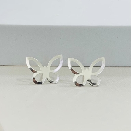 Brinco borboleta elegante