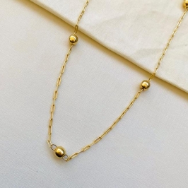 Choker cartier  com bolinhas