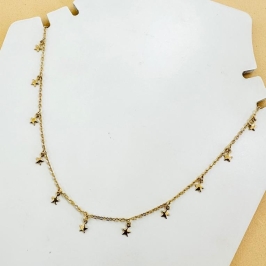 Choker mini estrelas
