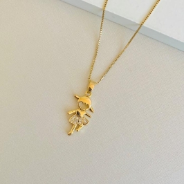 Colar menininha-ballet