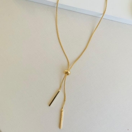 Gravatinha palito em rabo de rato