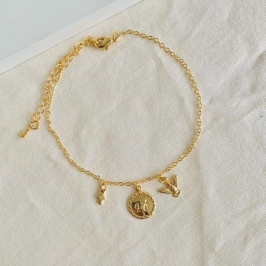 Tornozeleira fé espirito santo