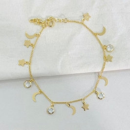 Tornozeleira Noite Estrelada