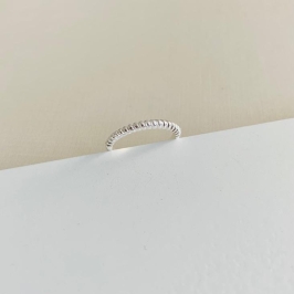 Anel minimalista aspiral