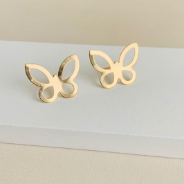 Brinco borboleta elegante
