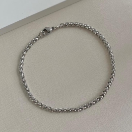 Pulseira elos trançados Homem moderno
