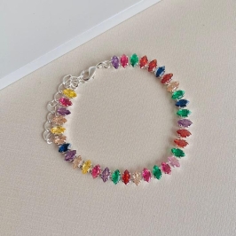 Pulseira riviera navete colors