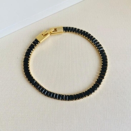 Pulseira riviera preta