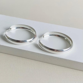 Argola lisa de encaixe