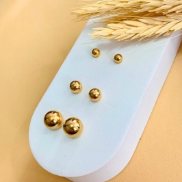 Trio Bolinhas Gold                            (G,P,M)