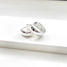 Argolinha grossa lisa G