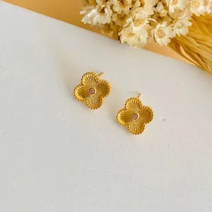 Brinco inspiração capodarte com zirconia