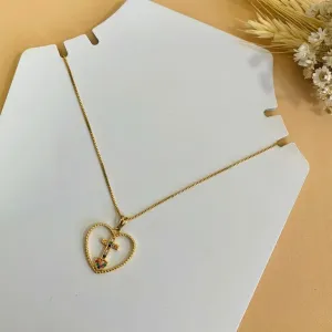 Colar coração amor de Jesus