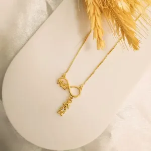 Colar infinito mãe 1 filho