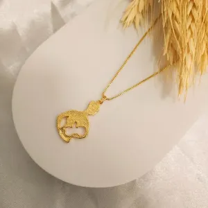 Colar mãe com filho vazado