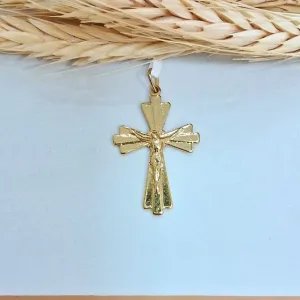 Pingente cruz especial com cristo