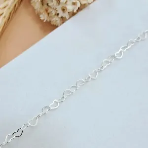 Pulseira Elos de Coração