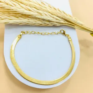 Pulseira fita laminada 3mm