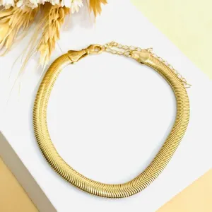 Pulseira Luxo Snake Gold