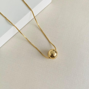 Colar bolinha Gold