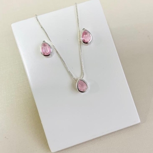 Conjunto gota rosê