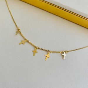 Tornozeleira 5 cruz divina