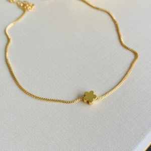 Tornozeleira trevinho liso