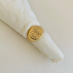 ANEL DEDEIRA DE MEDALHA DE SÃO BENTO