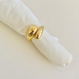 Anel pontas arredondas