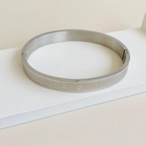Bracelete Steel com Pai nosso